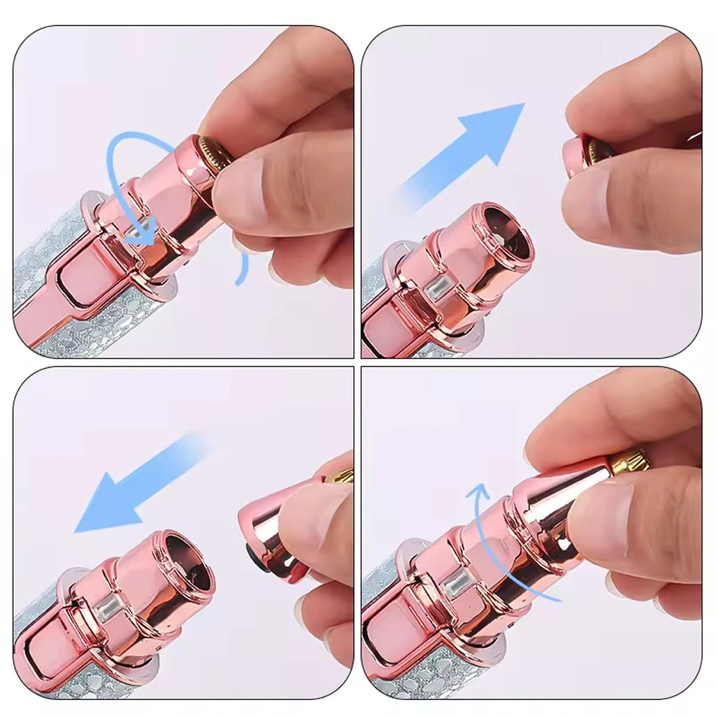 Depiladora Facial Recargable 2 en 1