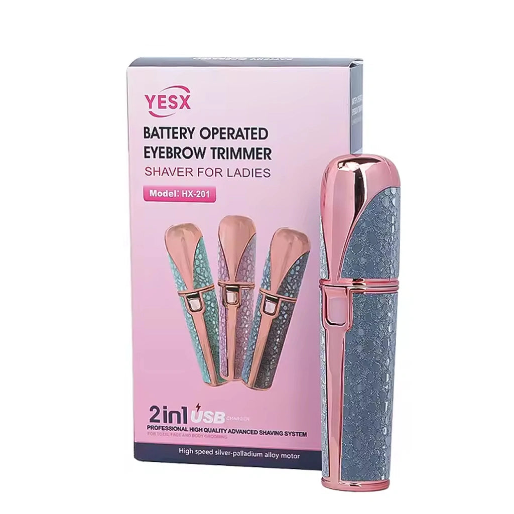 Depiladora Facial Recargable 2 en 1