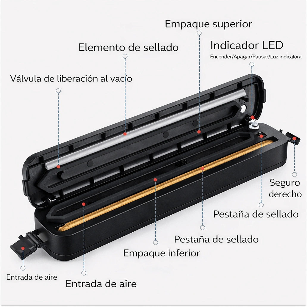 Máquina Selladora al Vacío Automática