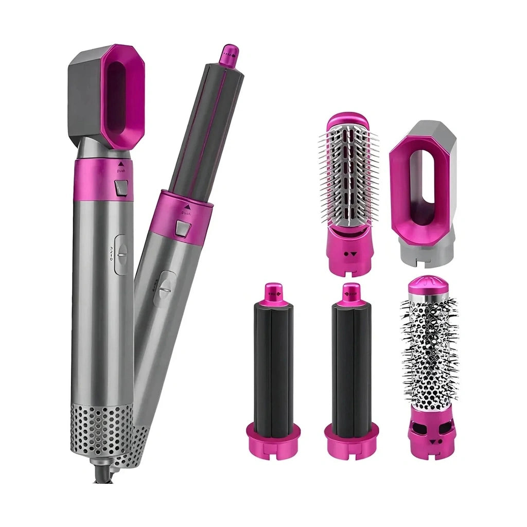 Cepillo Multiuso Rizador Secador 5 En 1